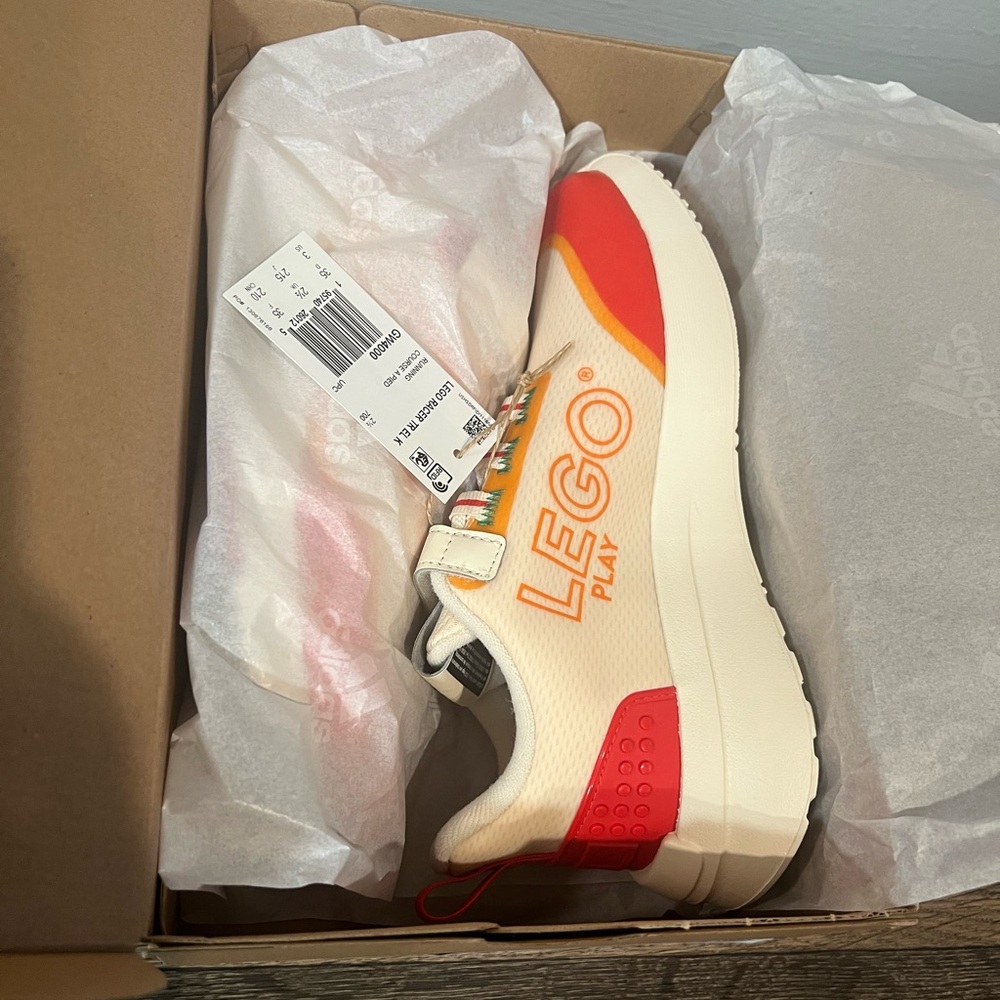 *NEW* Adidas x LEGO Racer TR EL K Unisex Kids Sneakers - Picture 4 of 10